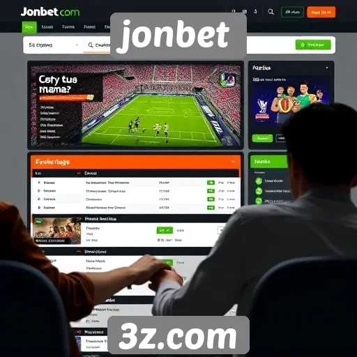 Experiência do usuário no site jonbet